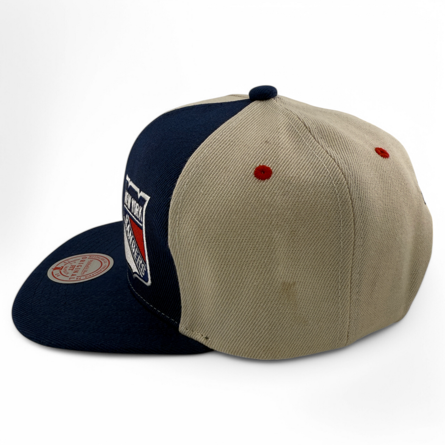 Mitchell & Ness New York Rangers NHL Pop Panel Original Fit Snapback Hat Cap