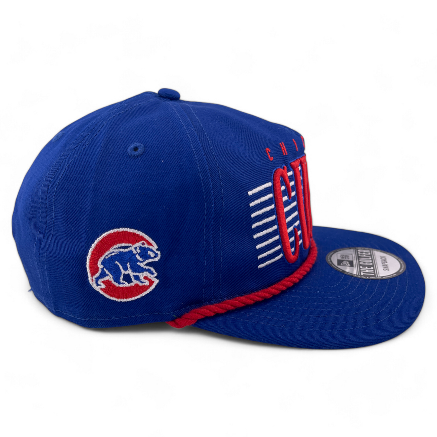 New Era Chicago Cubs MLB The Golfer Line Rope A-Frame Snapback Adjustable Hat