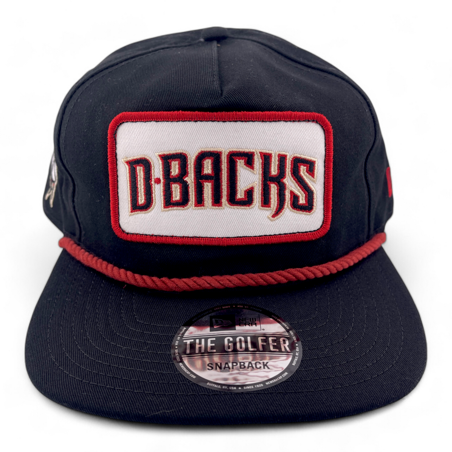 New Era Arizona Diamondbacks The Golfer Patch A-Frame Snapback Adjustable Hat