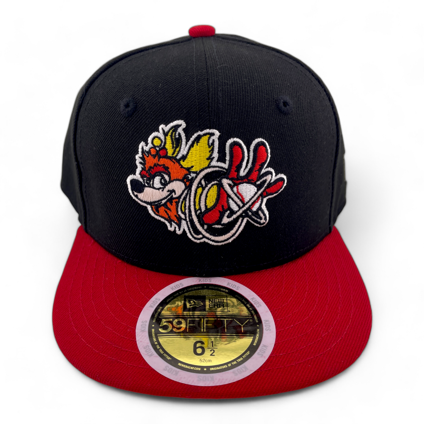 New Era Albuquerque Isotopes Marvel Pack MiLB Black/Red UV 59FIFTY Fitted Kids Hat