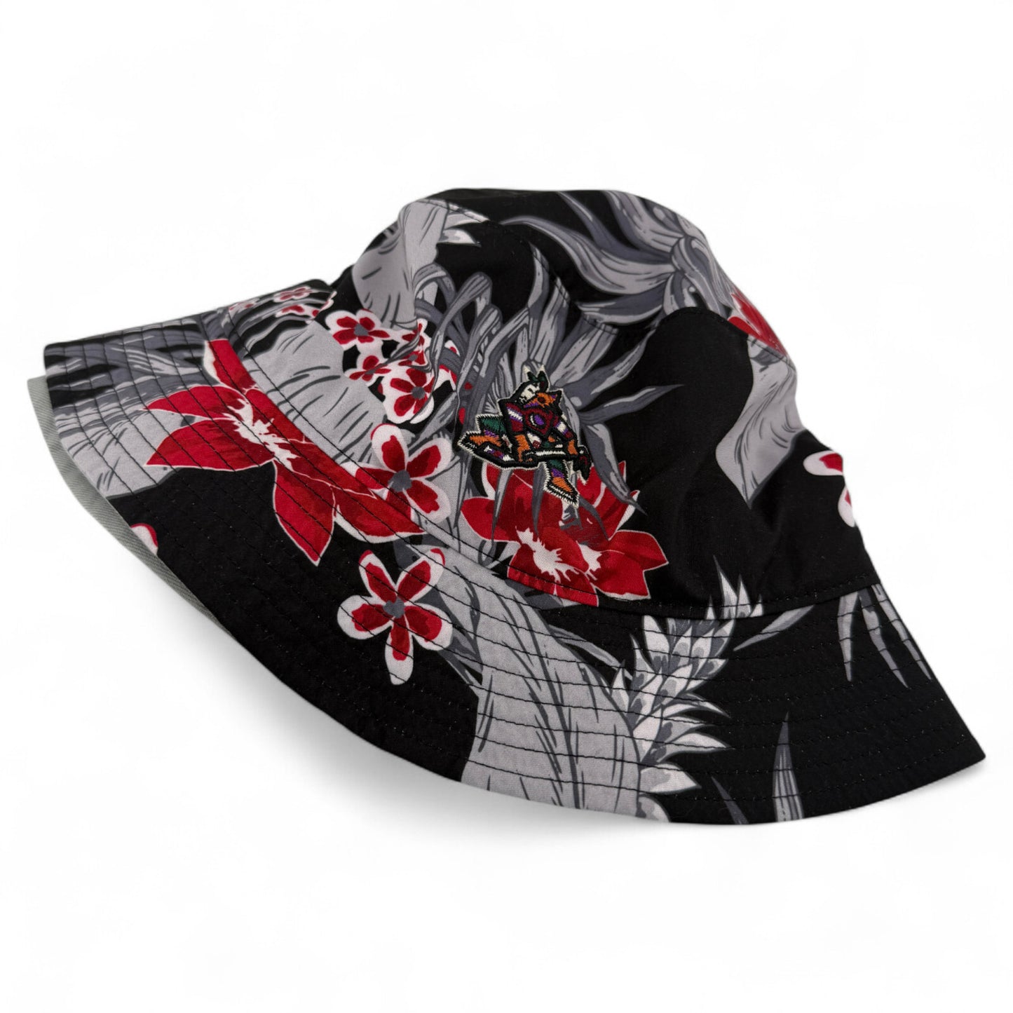 47' Brand Arizona Coyotes NHL Ibiza Floral Red Boonie Bucket Hat Adult Sizes