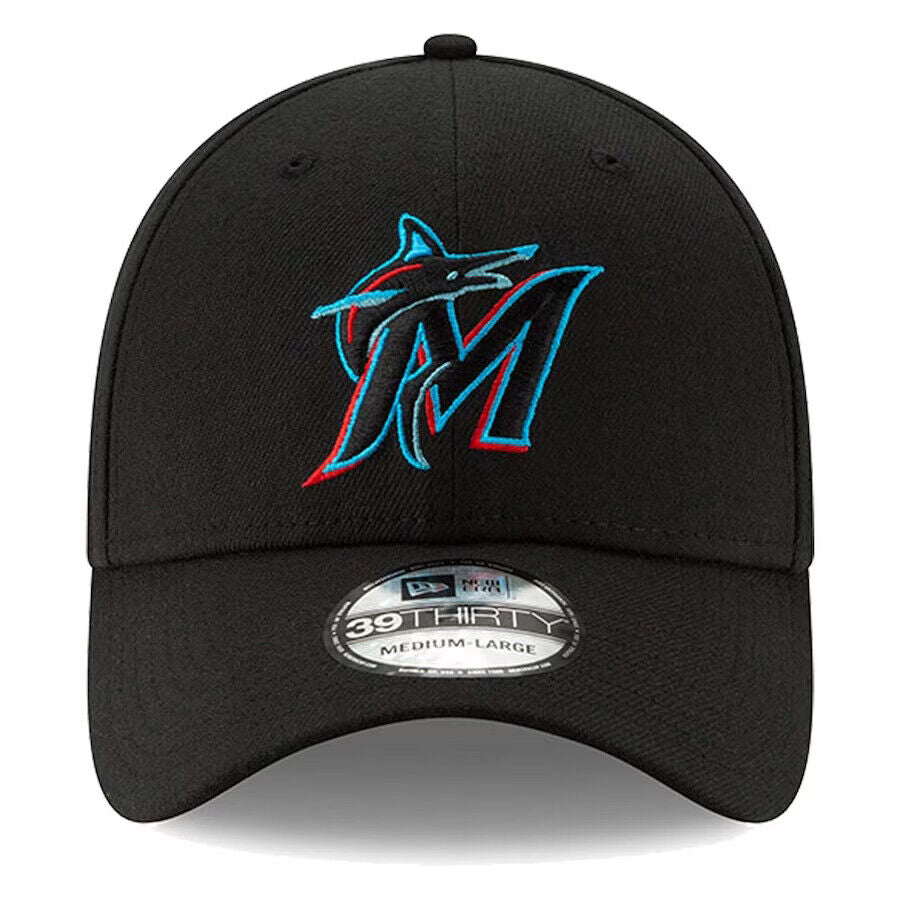 New Era 2019 Miami Marlins MLB Team Classic 39Thirty Stretch Fit Hat Cap