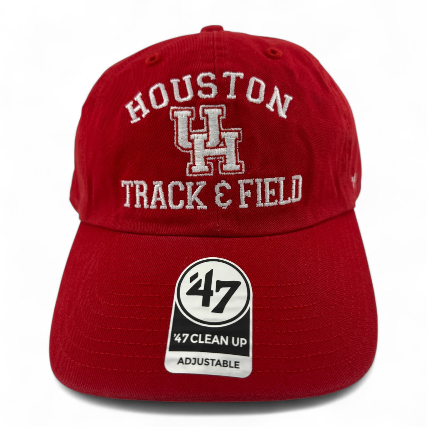 '47 Brand University of Houston Cougars Track Field Clean Up Adjustable Dad Hat