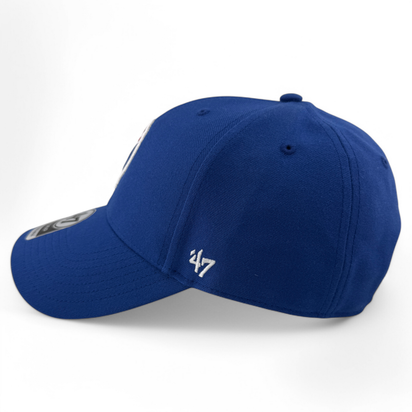 '47 Brand Atlanta Braves MLB Local Side Patch Blue Feather MVP Adjustable Hat