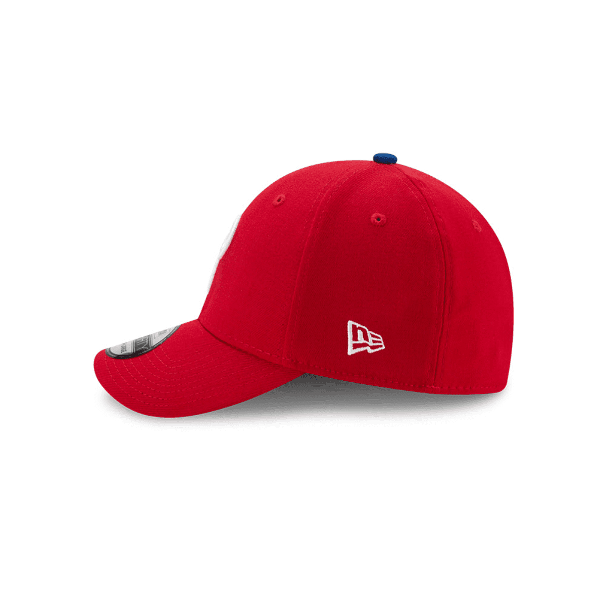 New Era Philadelphia Phillies Team Classic Red 39THIRTY Flex Fit Hat Cap