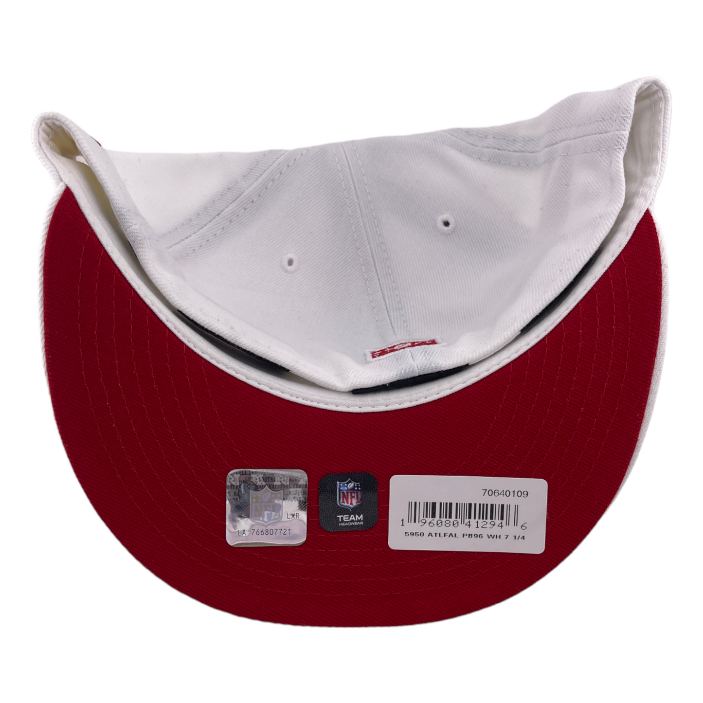 New Era Atlanta Falcons 1996 Pro Bowl Side Patch White/Red UV 59Fifty Fitted Hat