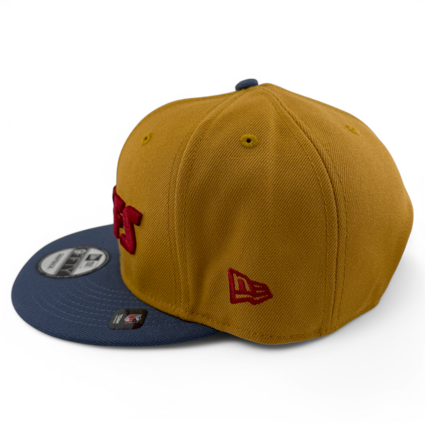 New Era Kansas City Chiefs NFL Panama Tan 9FIFTY Snapback Adjustable Hat Cap