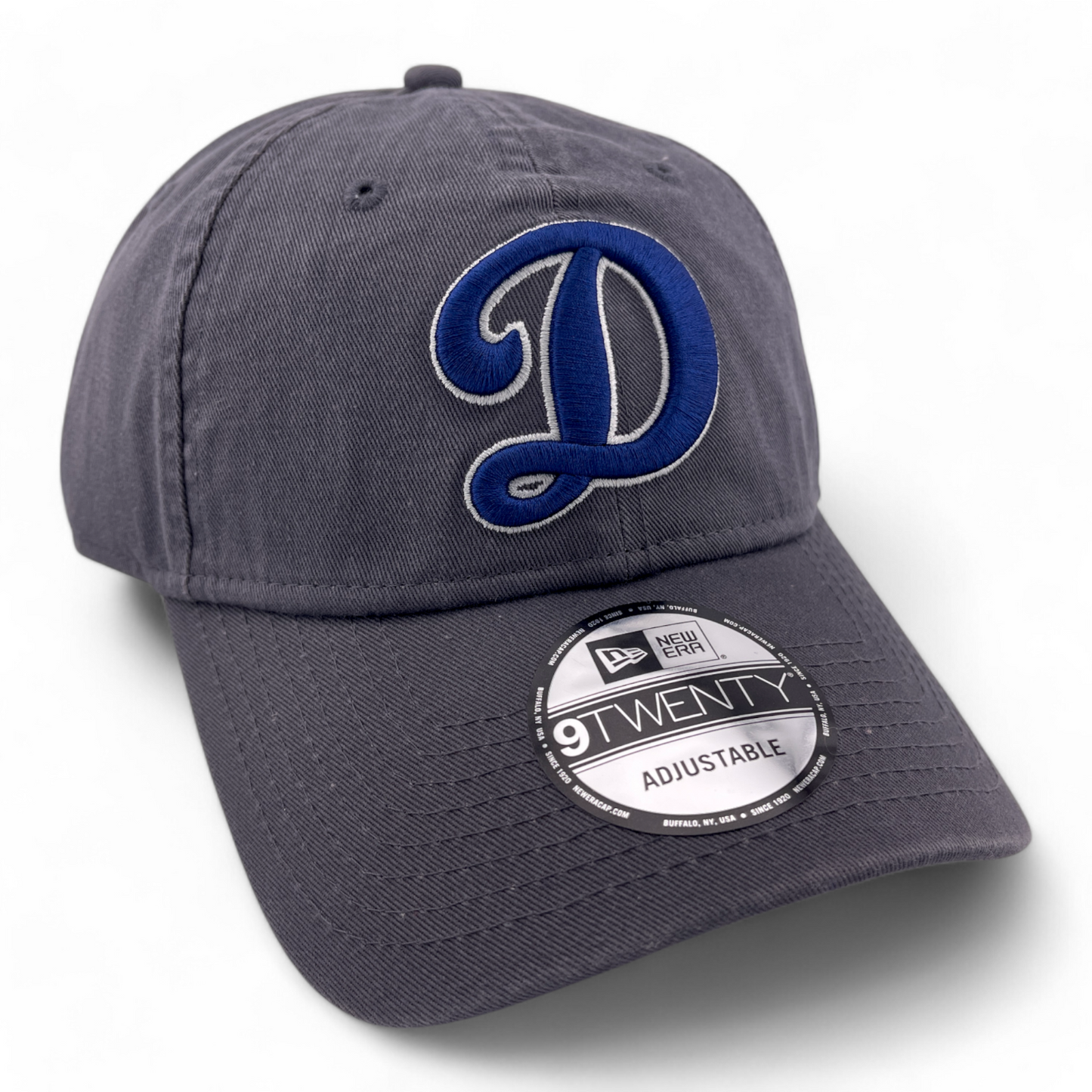 New Era Los Angeles Dodgers MLB Court Sport White 9Twenty Adjustable Dad Hat Cap