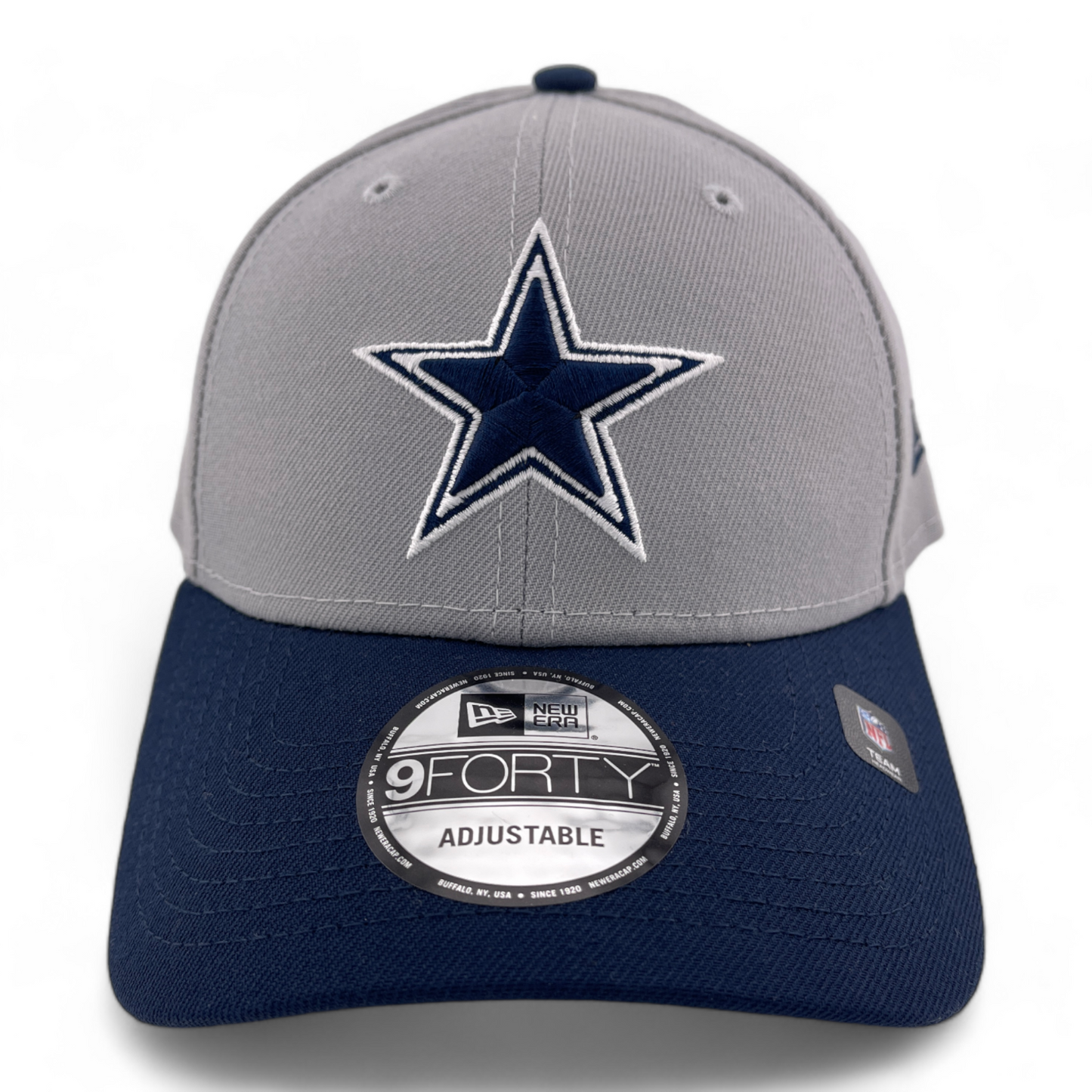 New Era Dallas Cowboys NFL The League Grey/Navy Blue 9Forty Adjustable Hat Cap