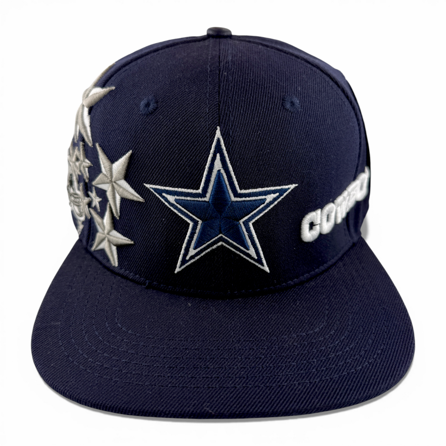 Pro Standard Dallas Cowboys NFL Stars Navy Blue Pink Snapback Adjustable Hat Cap