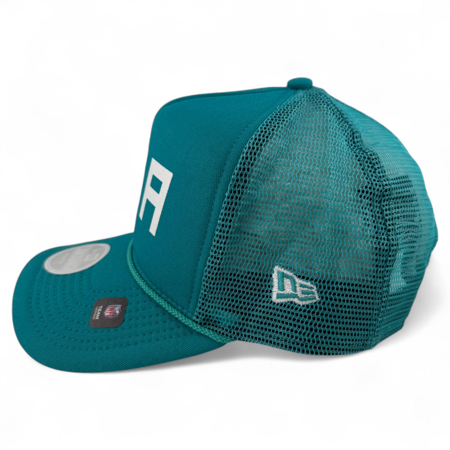New Era Miami Dolphins NFL A-Frame Rope 9Forty Adjustable Snapback Hat Women's