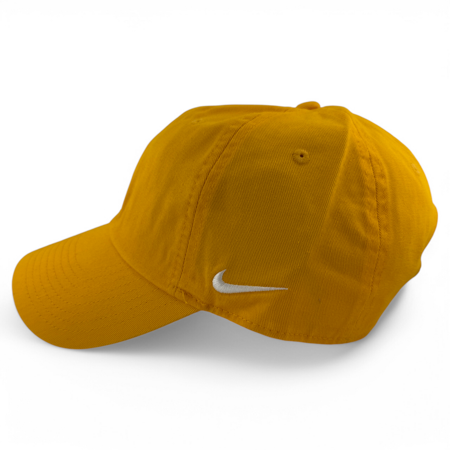 Nike Heritage 86 Team University Gold Yellow BLANK 102699-739 Adjustable Dad Hat