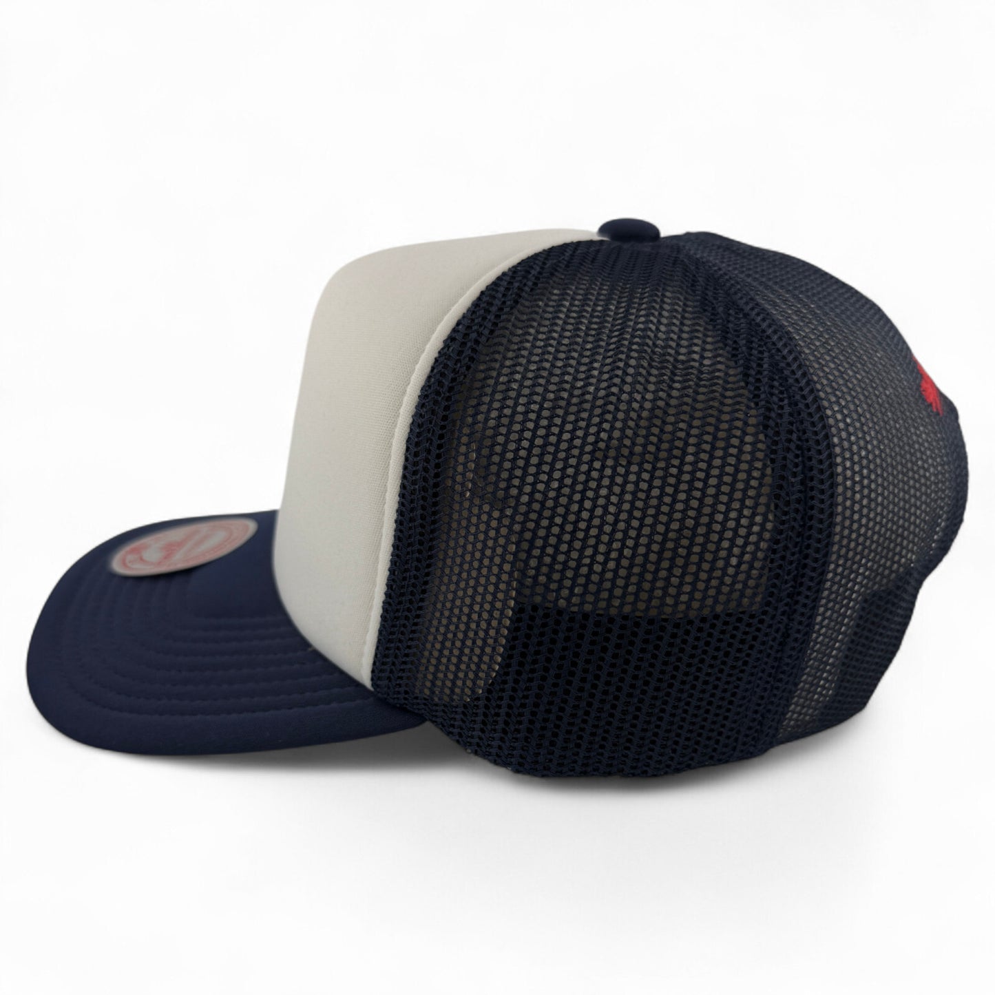 Mitchell & Ness Boston Red Sox MLB 75th Foam Trucker Snapback Adjustable Hat Cap