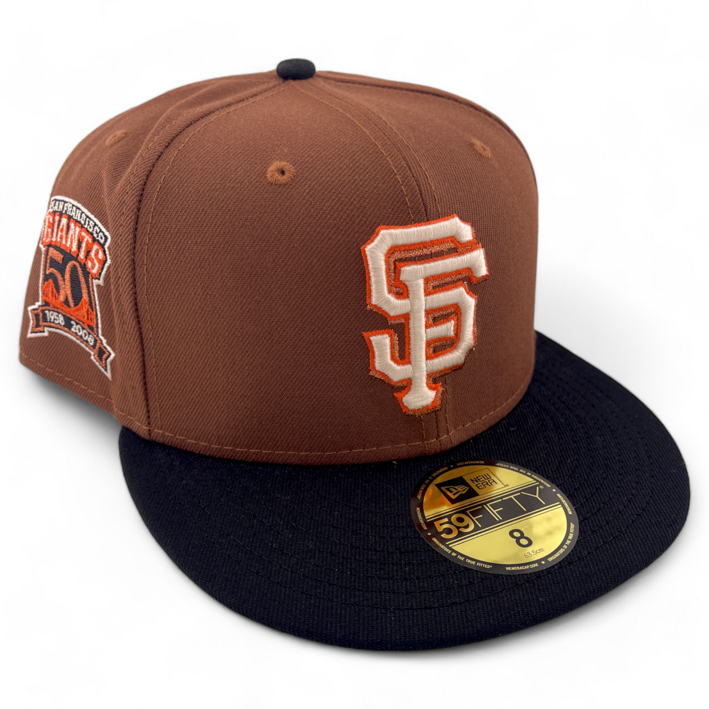 New Era San Francisco Giants MLB Harvest Pack 50th Patch 59Fifty Fitted Hat Cap