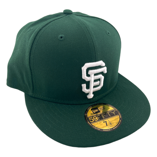 New Era San Francisco Giants Dark Green Pack Hunter/Grey UV 59FIFTY Fitted Hat Cap