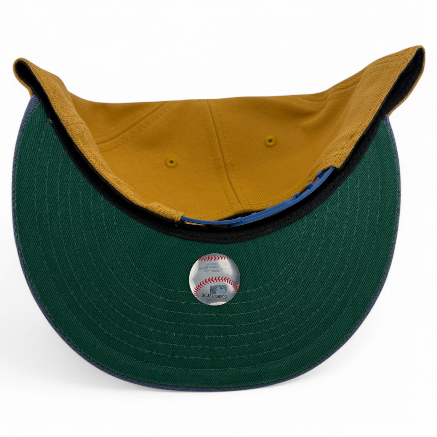 New Era Atlanta Braves MLB Panama Tan 9FIFTY Snapback Adjustable Hat Cap