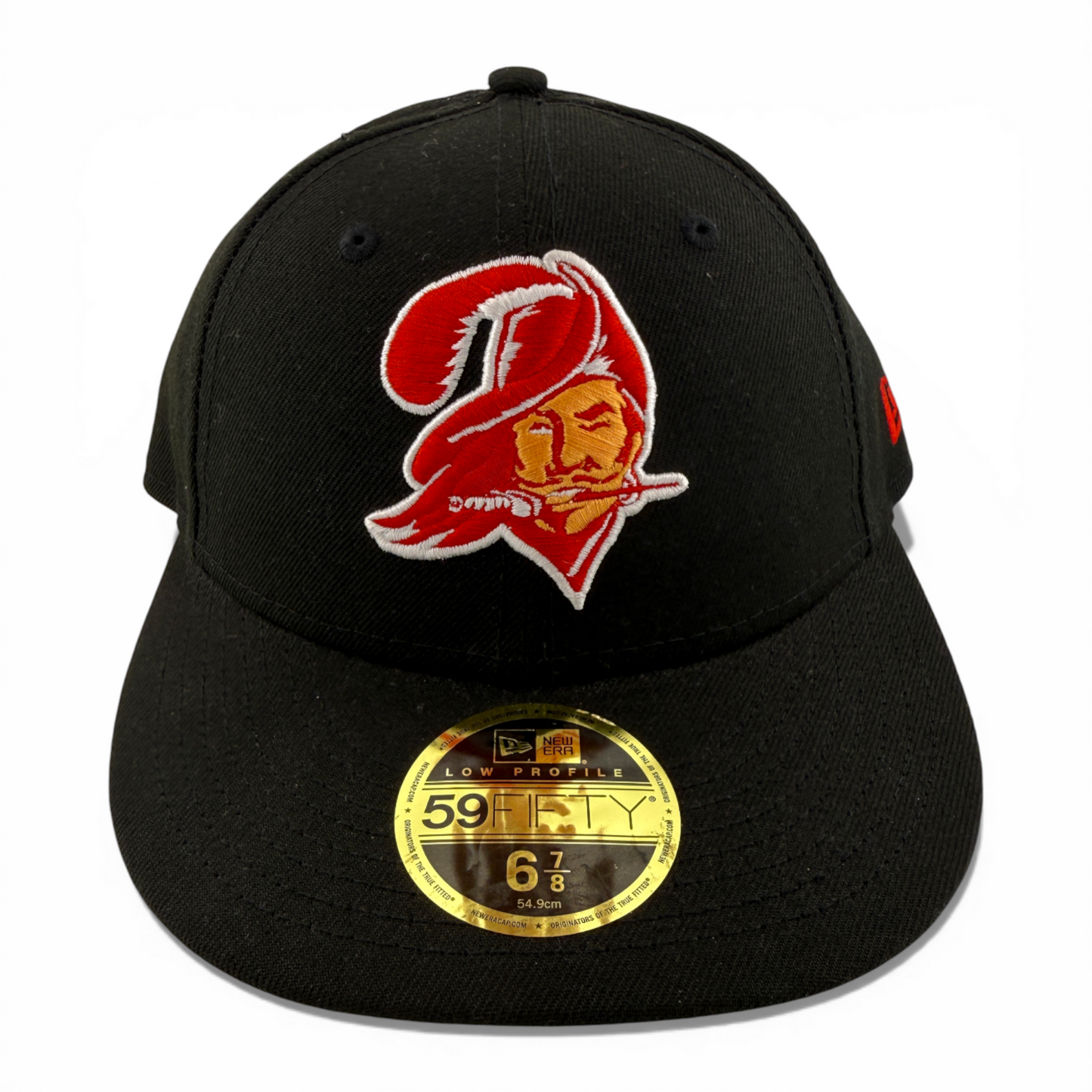 New Era Tampa Bay Buccaneers Throwback Historic Logo 59Fifty Low Profile Fitted