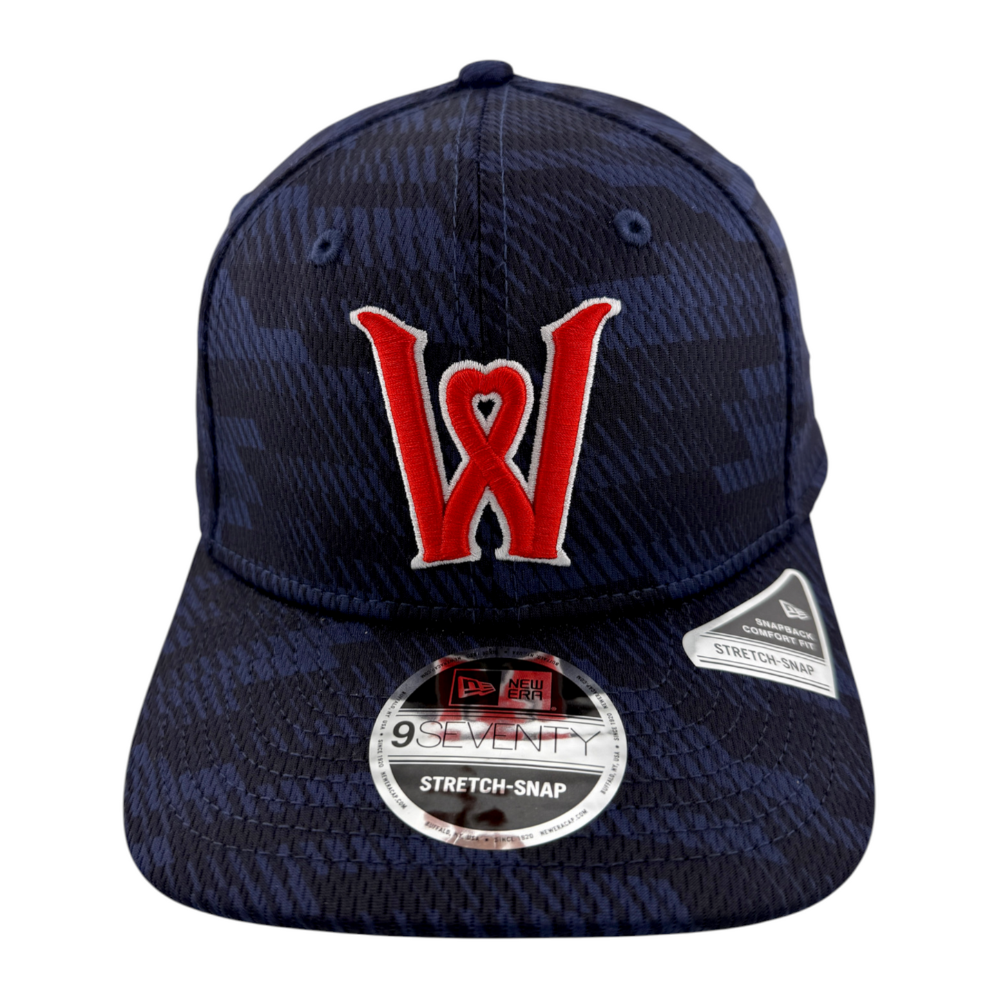 New Era Worcester Red Sox MiLB 2025 Clubhouse 9SEVENTY Snapback Adjustable Hat