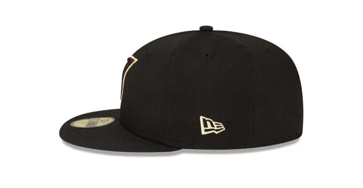 New Era Arizona Diamondbacks Alt 2 Logo MLB Black 59FIFTY Fitted Hat Cap