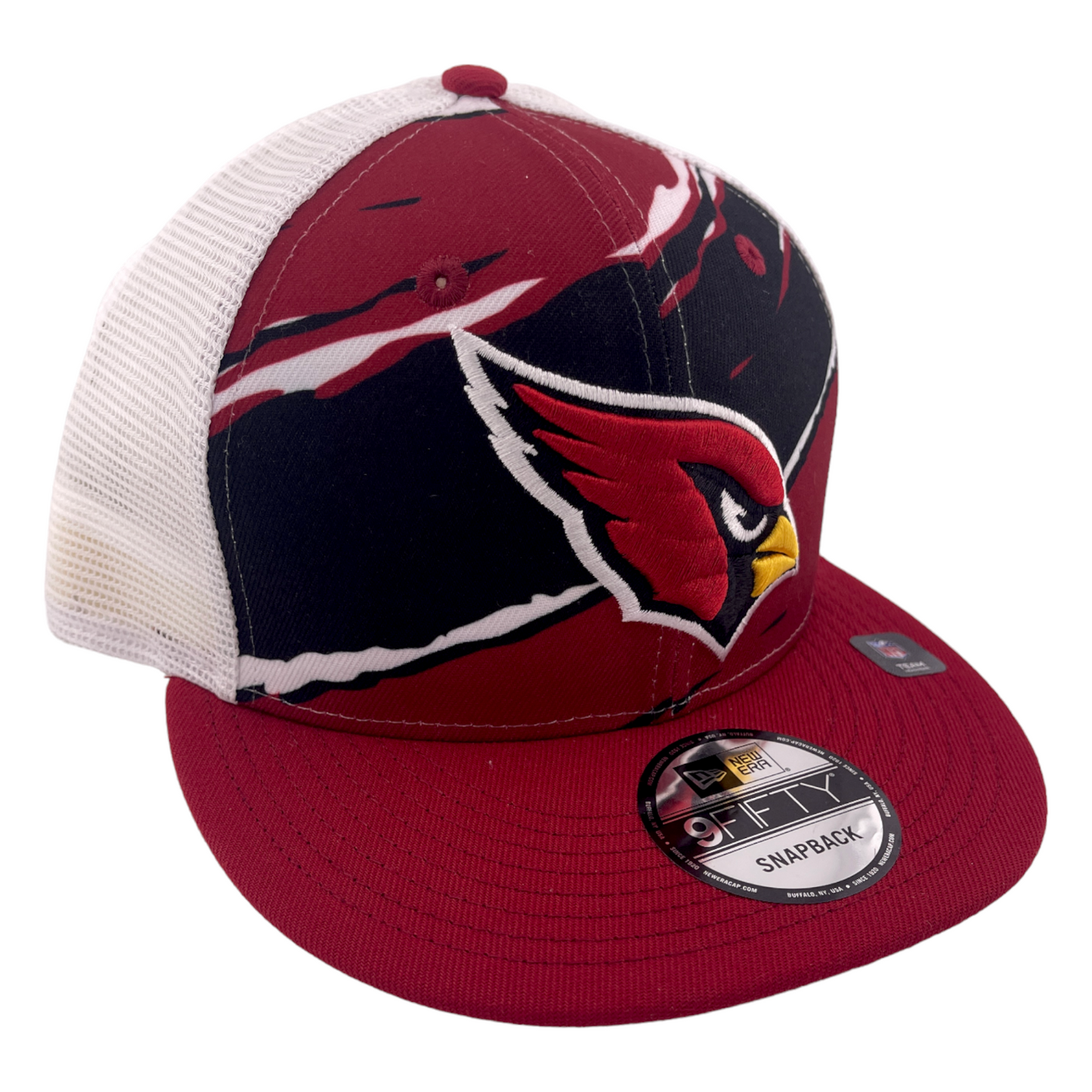 ~NEW DROP~ New Era Arizona Cardinals NFL Tear Trucker 9FIFTY Mesh Back Snapback Hat Cap