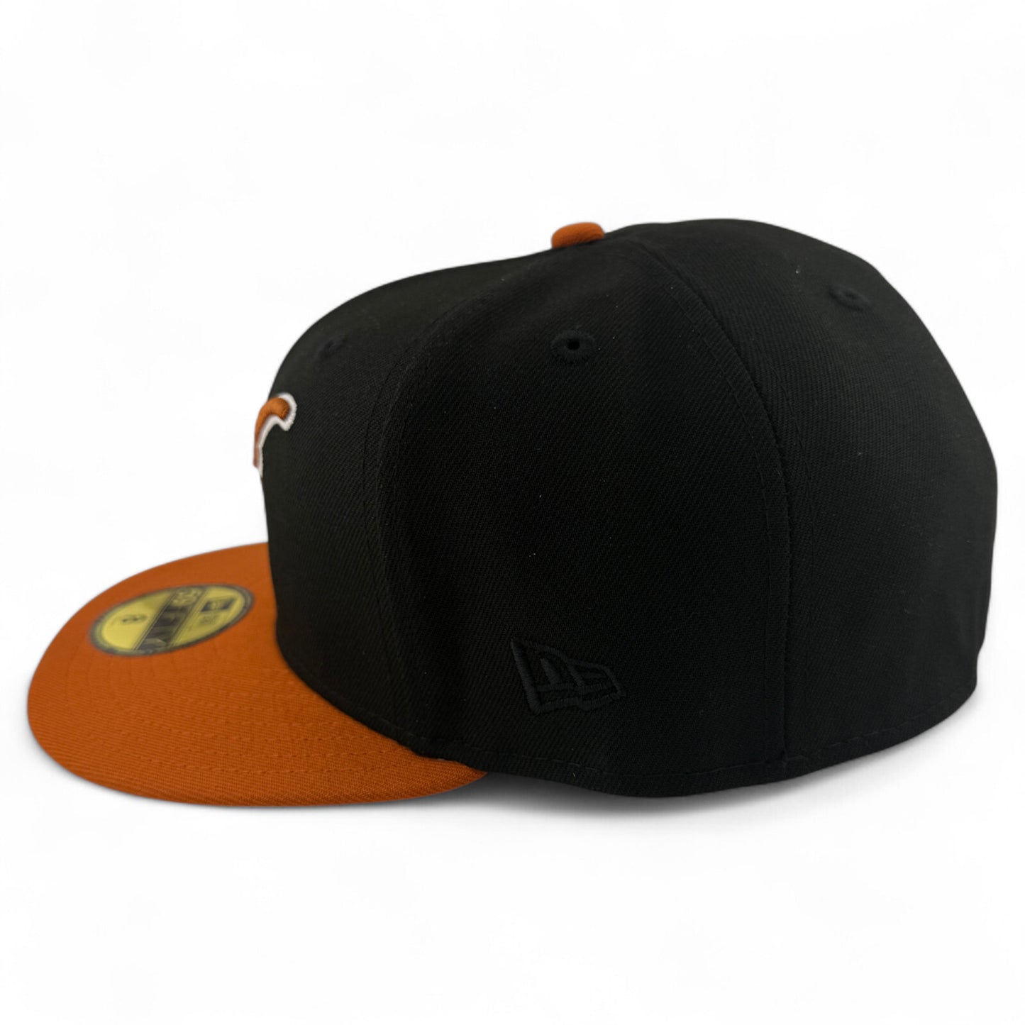 New Era Texas Longhorns NCAA Baseball 7-Time Champions Patch 59Fifty Fitted Hat