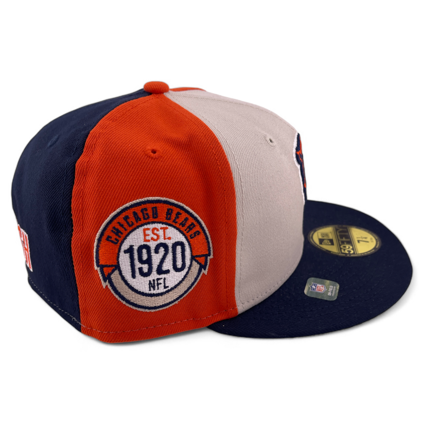 New Era Chicago Bears NFL 2023 Sideline Historic Logo 59Fifty Fitted Hat Cap