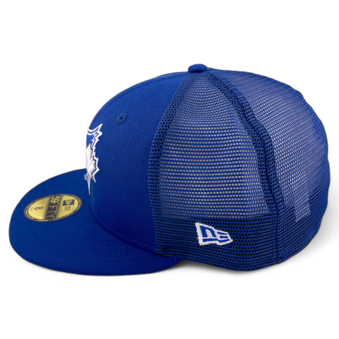 New Era Toronto Blue Jays MLB Batting Practice 59FIFTY Mesh Back Fitted Hat Cap