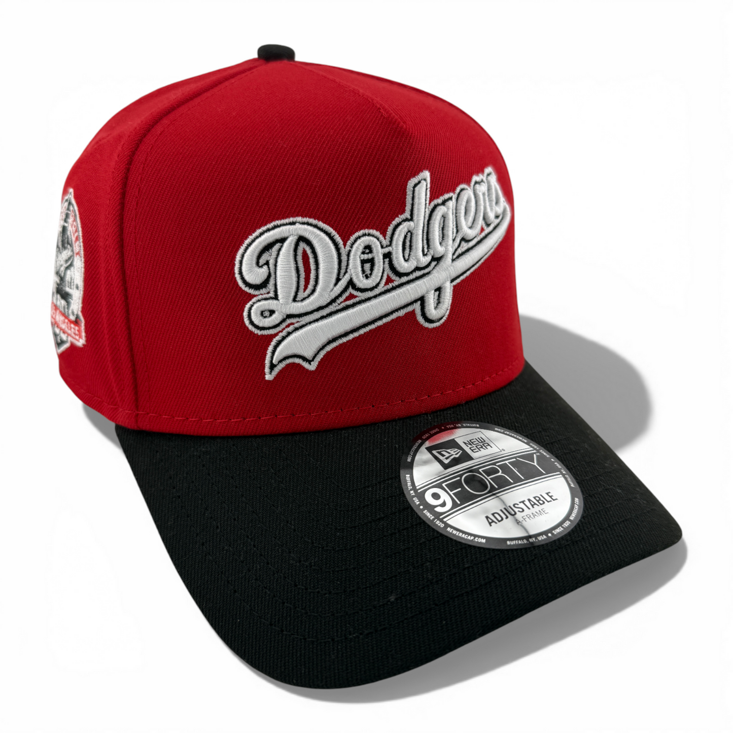 New Era Los Angeles Dodgers MLB Red/Black A-Frame 9Forty Snapback Adjustable Hat