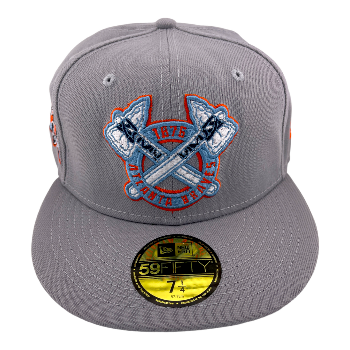 New Era Atlanta Braves Turner Field Final Season Orange Slice Grey 59FIFTY Hat