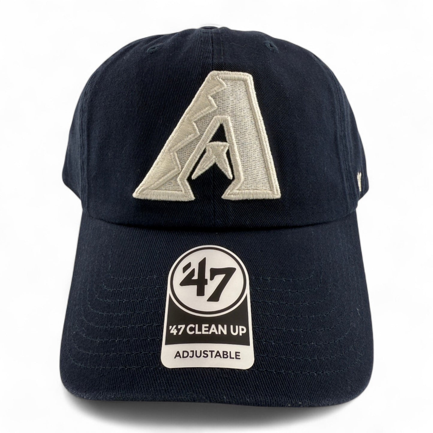 '47 Brand Arizona Diamondbacks MLB Navy Natural Clean Up Adjustable Dad Hat Cap