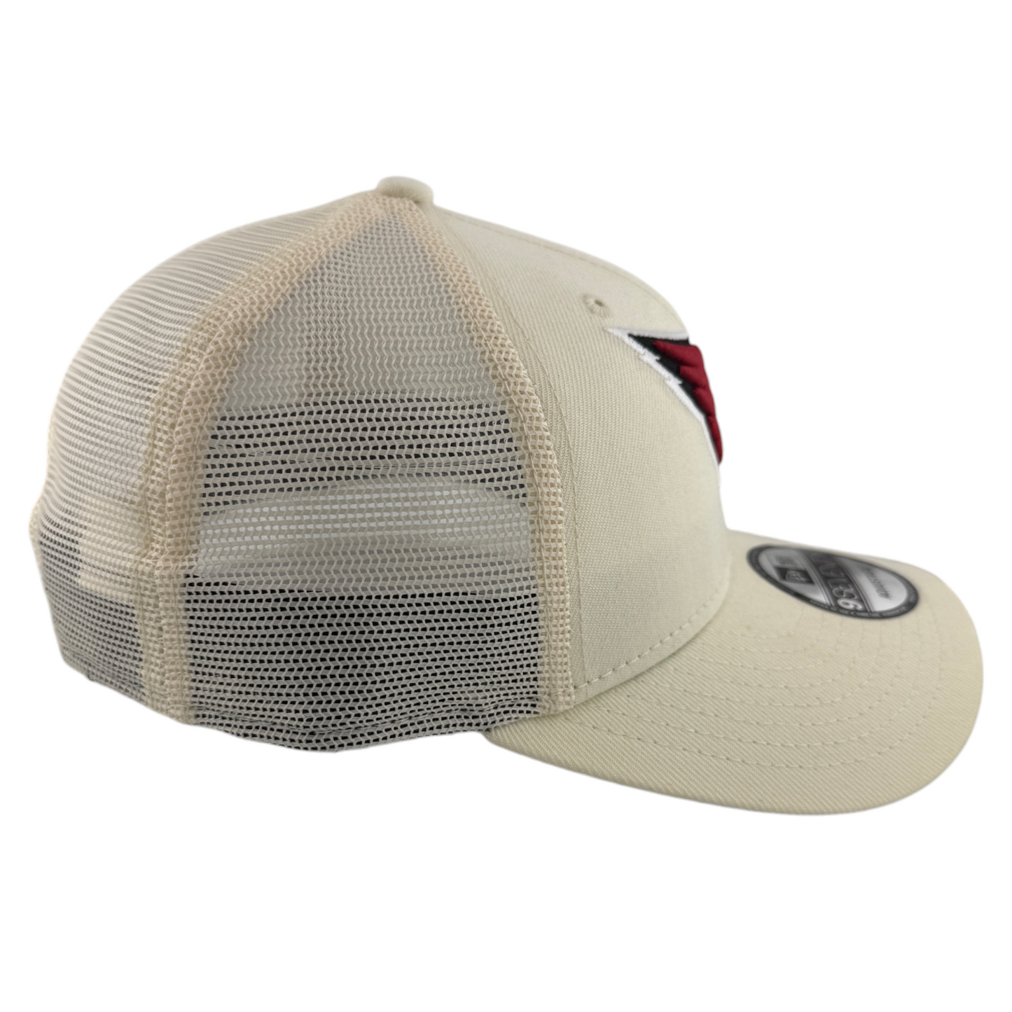 New Era Arizona Cardinals Cream Trucker Mesh 9Seventy Snapback Adjustable Hat