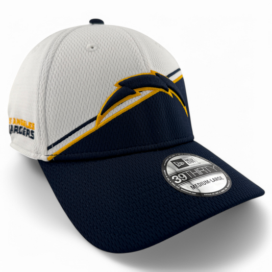 New Era Los Angeles Chargers NFL 2023 Sideline Navy 39Thirty Flex Fit Hat Cap
