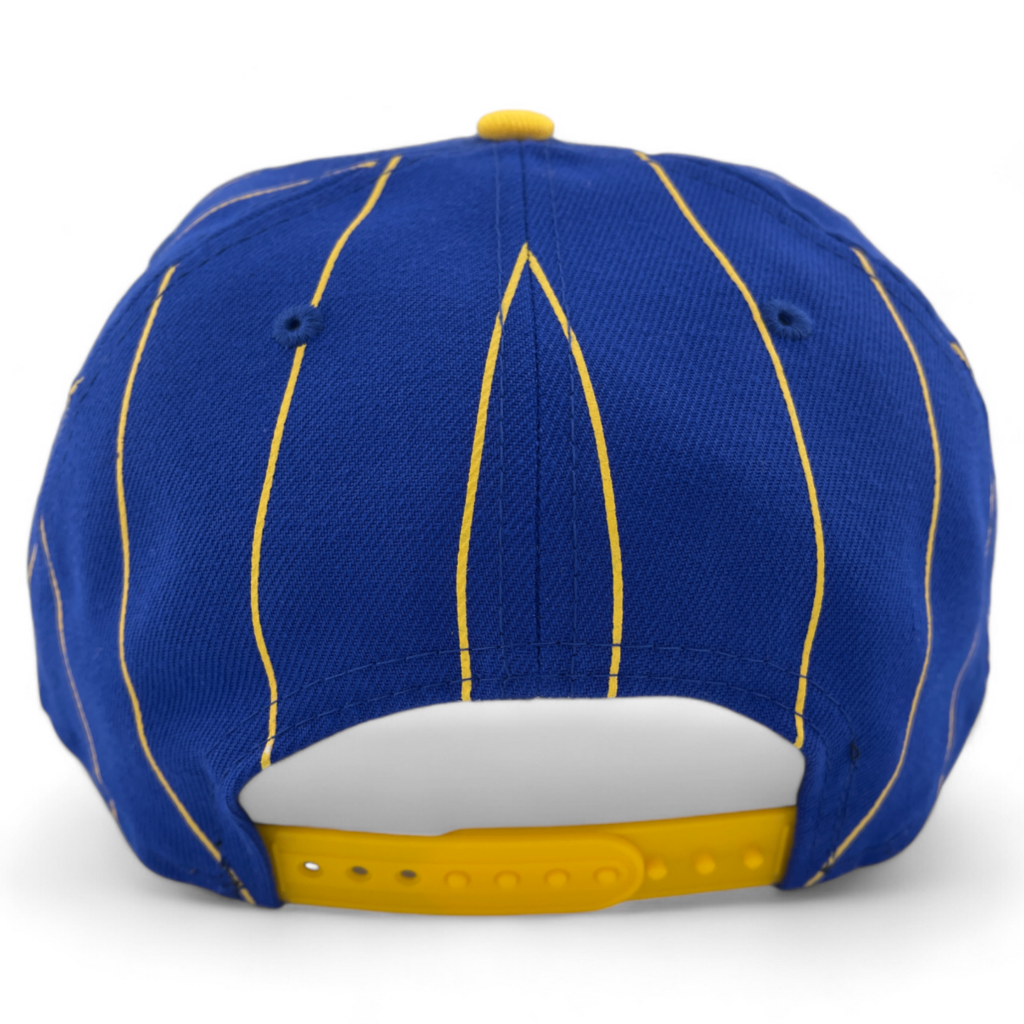 New Era Golden State Warriors NBA Vintage Pinstripe Birdcage 9Fifty Snapback Hat