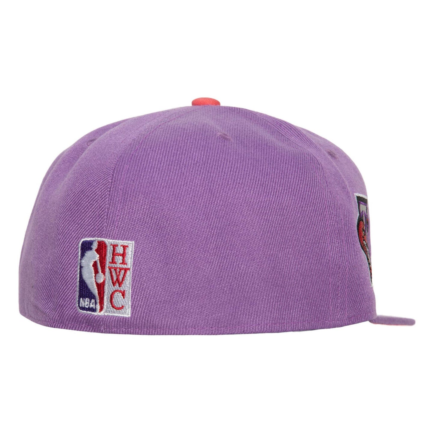 Mitchell & Ness Toronto Raptors NBA Hyperteam Purple Pink UV Fitted Hat Cap