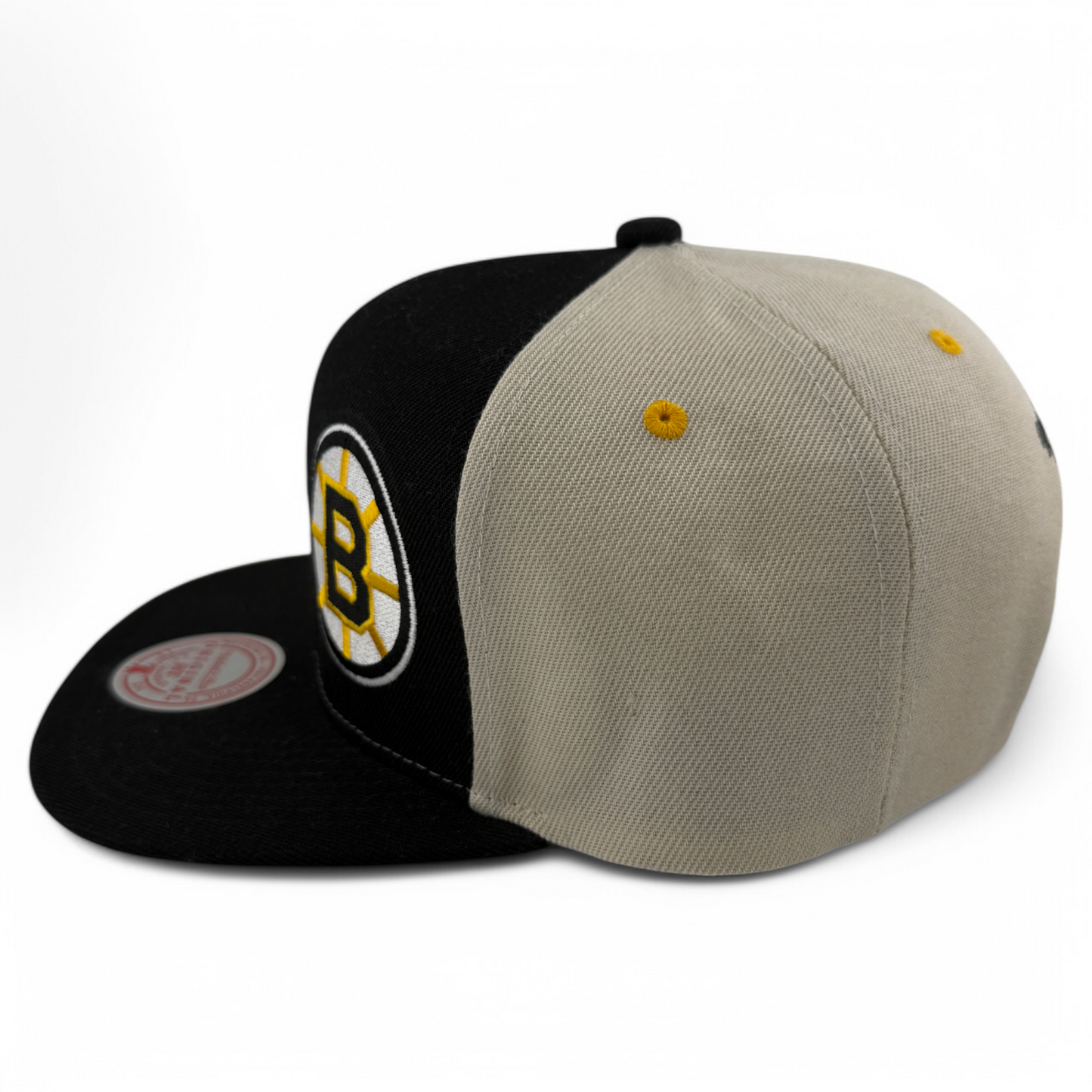 Mitchell & Ness Boston Bruins NHL Pop Panel Original Fit Snapback Hat Cap