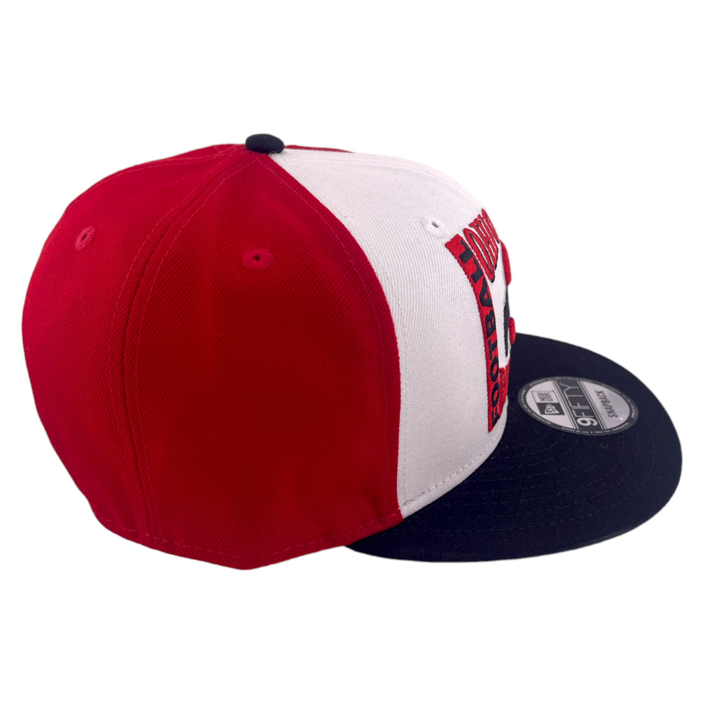 New Era Ohio State Buckeys Retro Logo Red/White/Black/Grey 9FIFTY Snapback Hat Cap