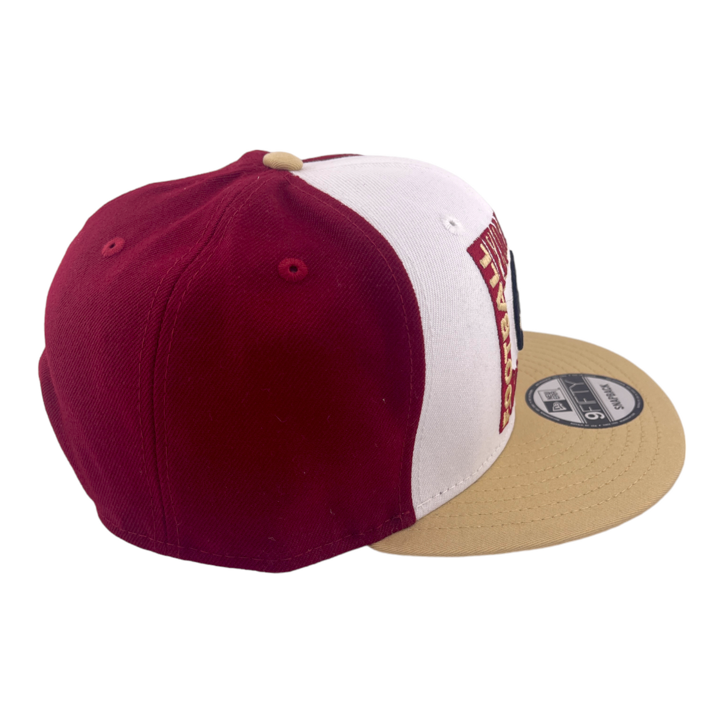 New Era Florida State Seminoles Retro Logo Maroon/White Tan 9FIFTY Snapback Hat Cap