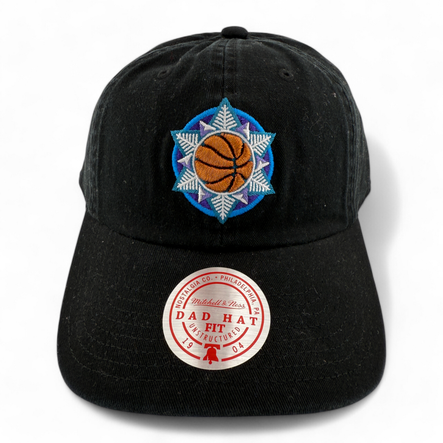 Mitchell & Ness Utah Jazz NBA The Dad Hat Fit Unstructured Adjustable Hat Cap