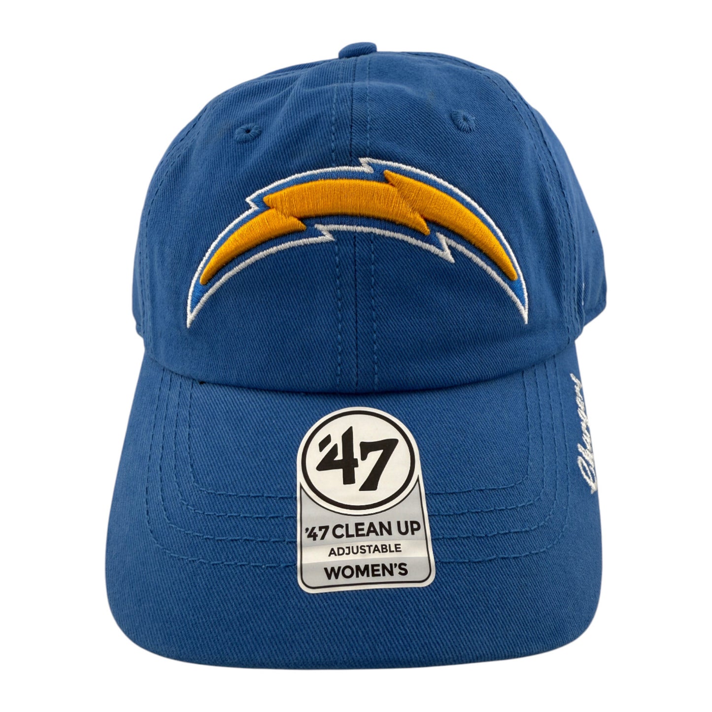 '47 Brand Los Angeles Chargers NFL Miata Women's Clean Up Adjustable Dad Hat Cap