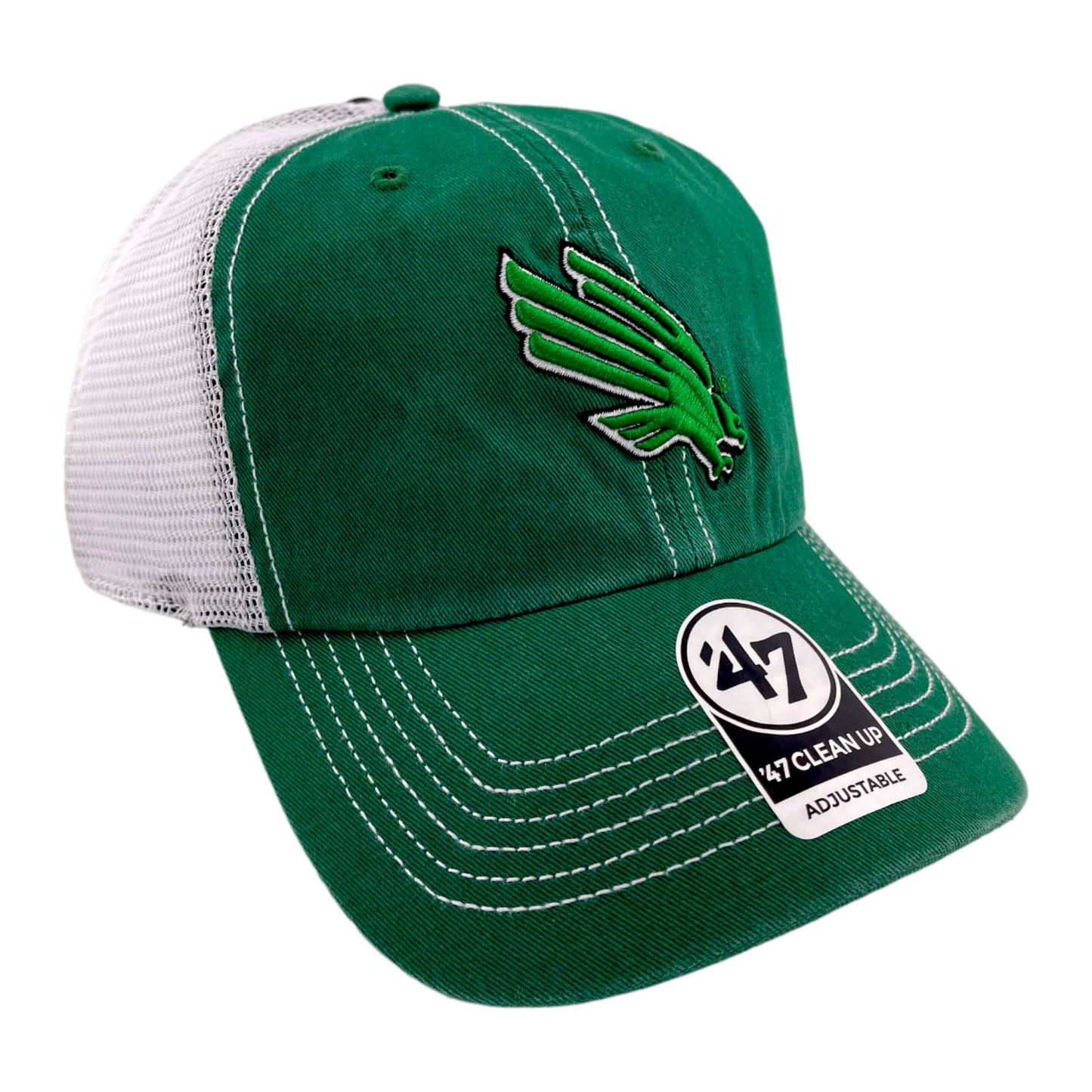 '47 Brand Clean Up University of North Texas Eagles NCAA Trawler Mesh Adjustable Hat Cap