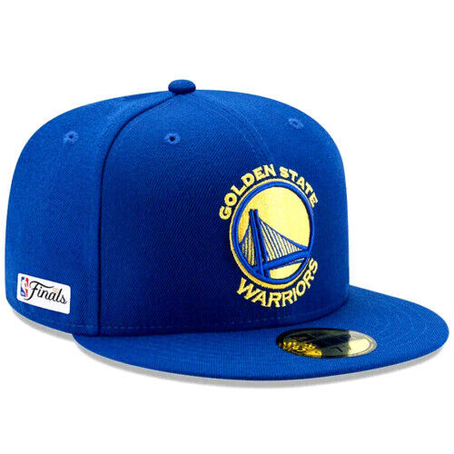 New Era Golden State Warriors NBA Team Blue Grey UV 59FIFTY Fitted Hat Cap