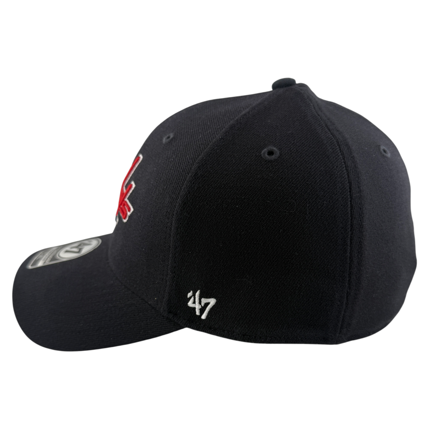 '47 Brand Washington Capitals Kickoff Navy Contender Stretch Fit Hat Cap L-XL