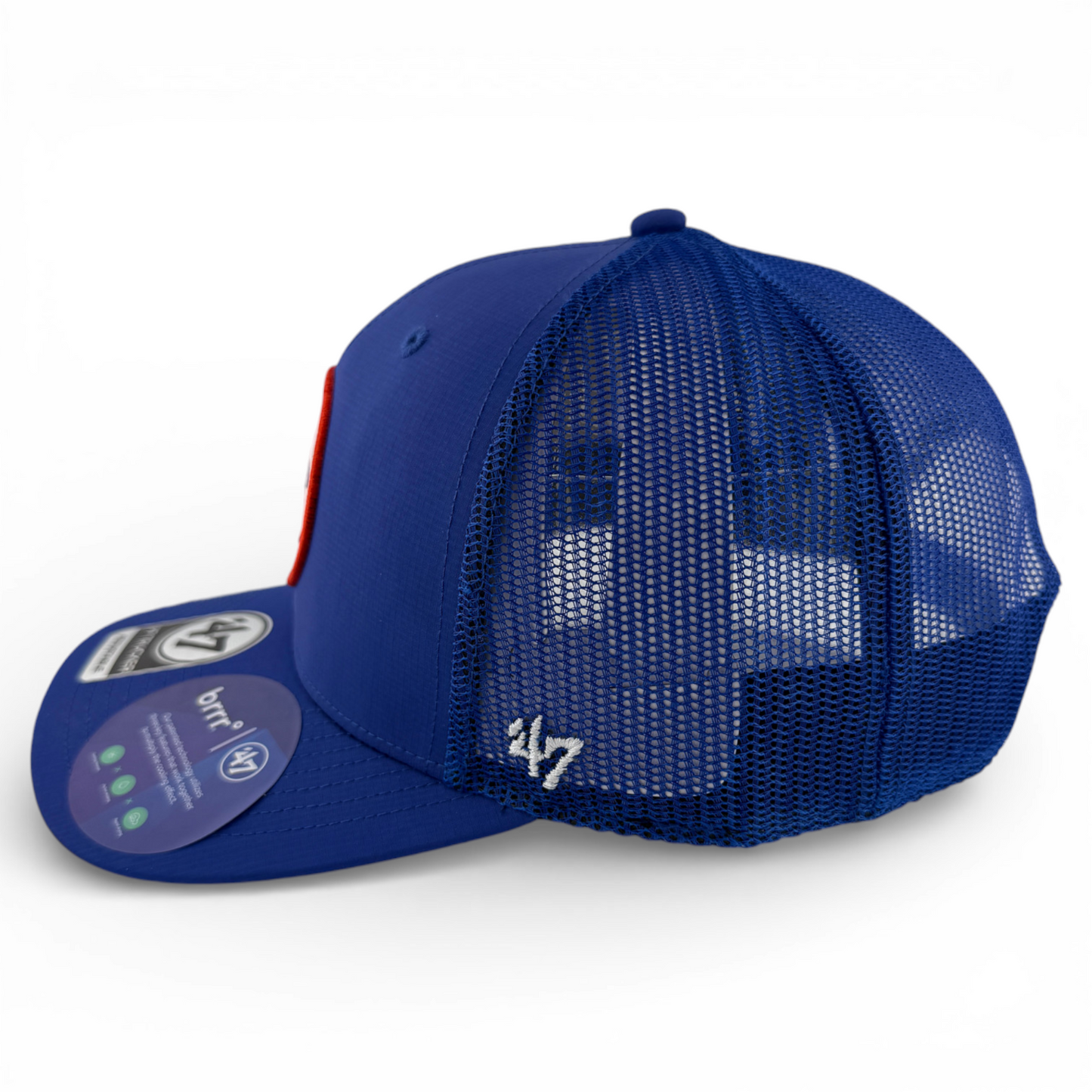 '47 Brand Los Wepas de Worcester Royal Wepa Berm Trucker Snapback Adjustable Hat