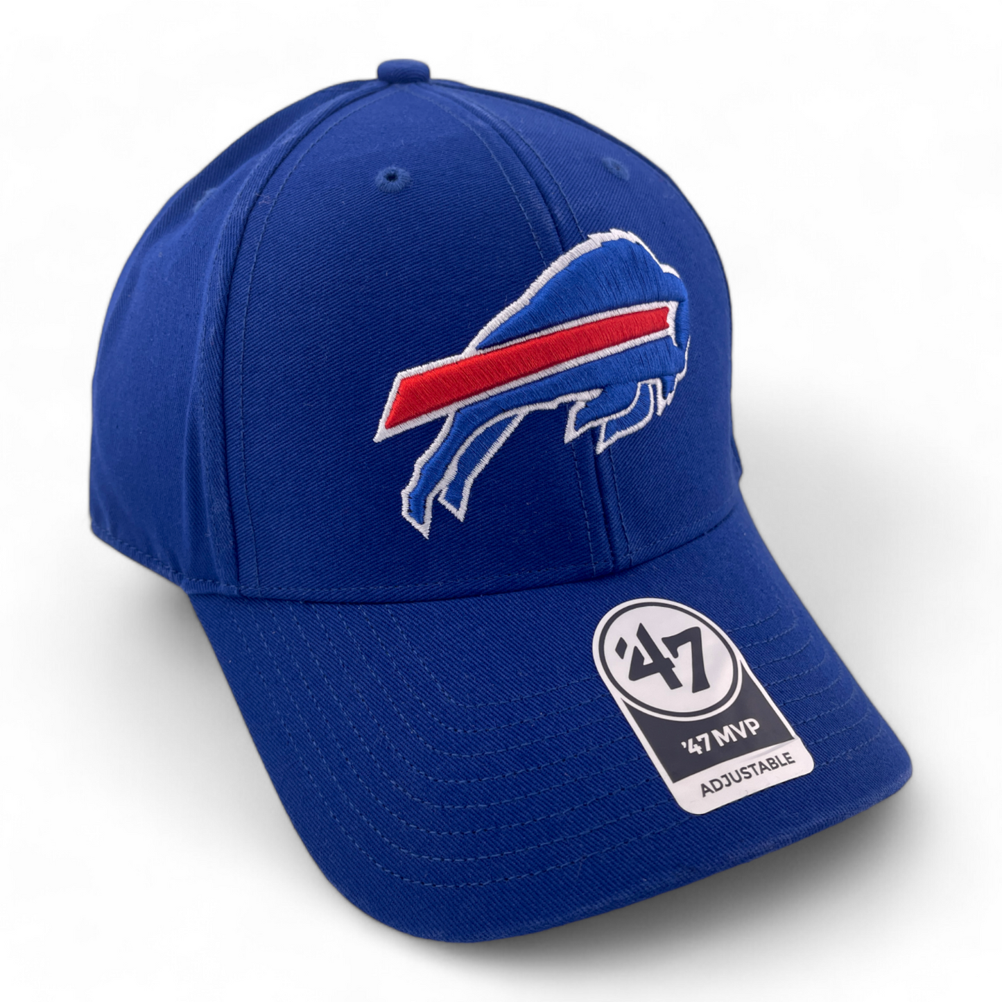 '47 Brand Buffalo Bills NFL Legend Classic Logo Blue MVP Adjustable Back Hat Cap