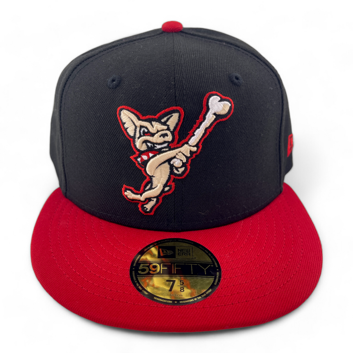 New Era El Paso Chihuahuas MiLB Classic Red/Black UV 59FIFTY Fitted Hat Cap