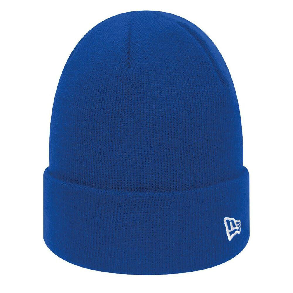 New Era Basic Knit Blue Blank Clean Cuffed Beanie Winter Toboggan Cap Hat