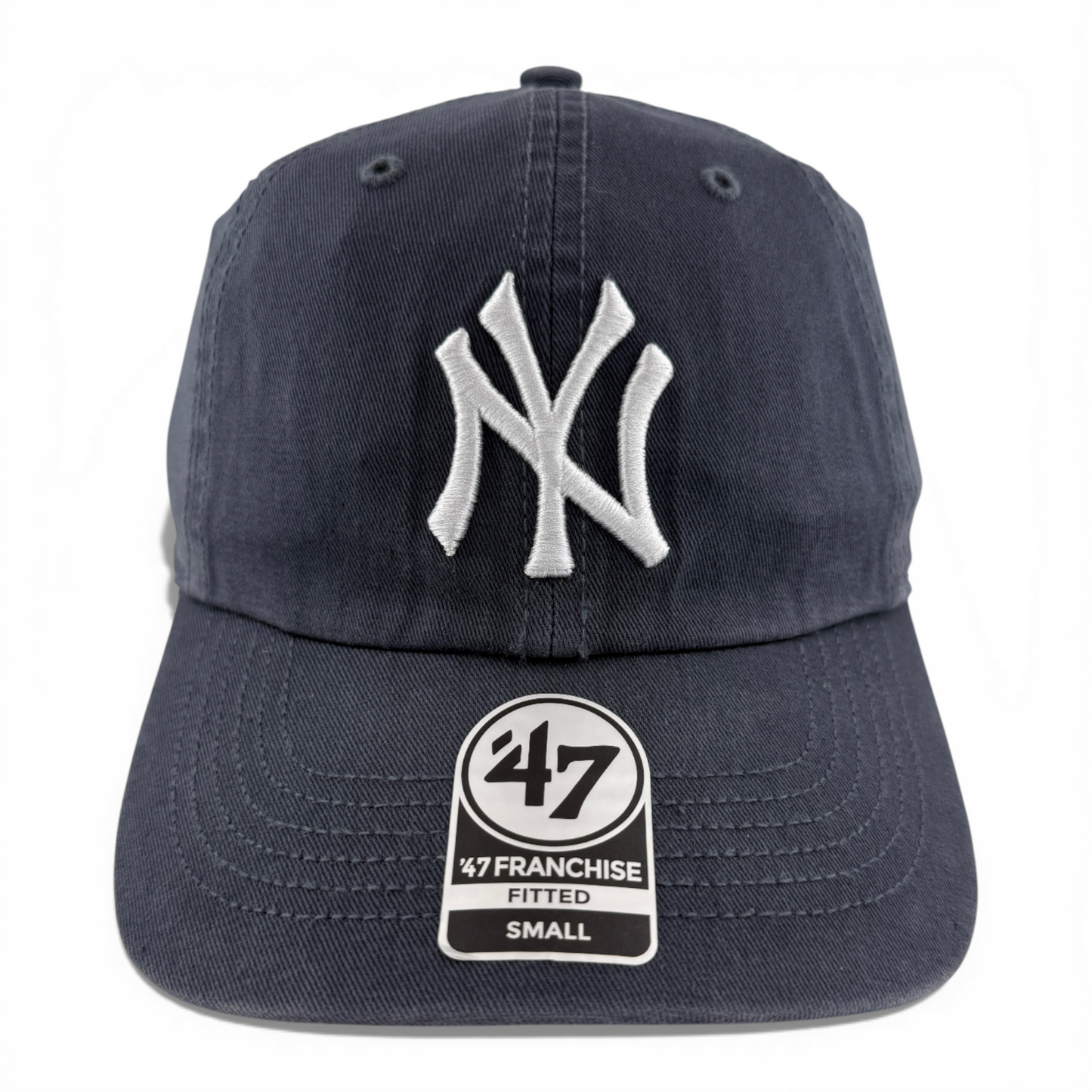 47' Brand New York Yankees MLB Navy Blue Fitted Franchise Adjustable Dad Hat Cap