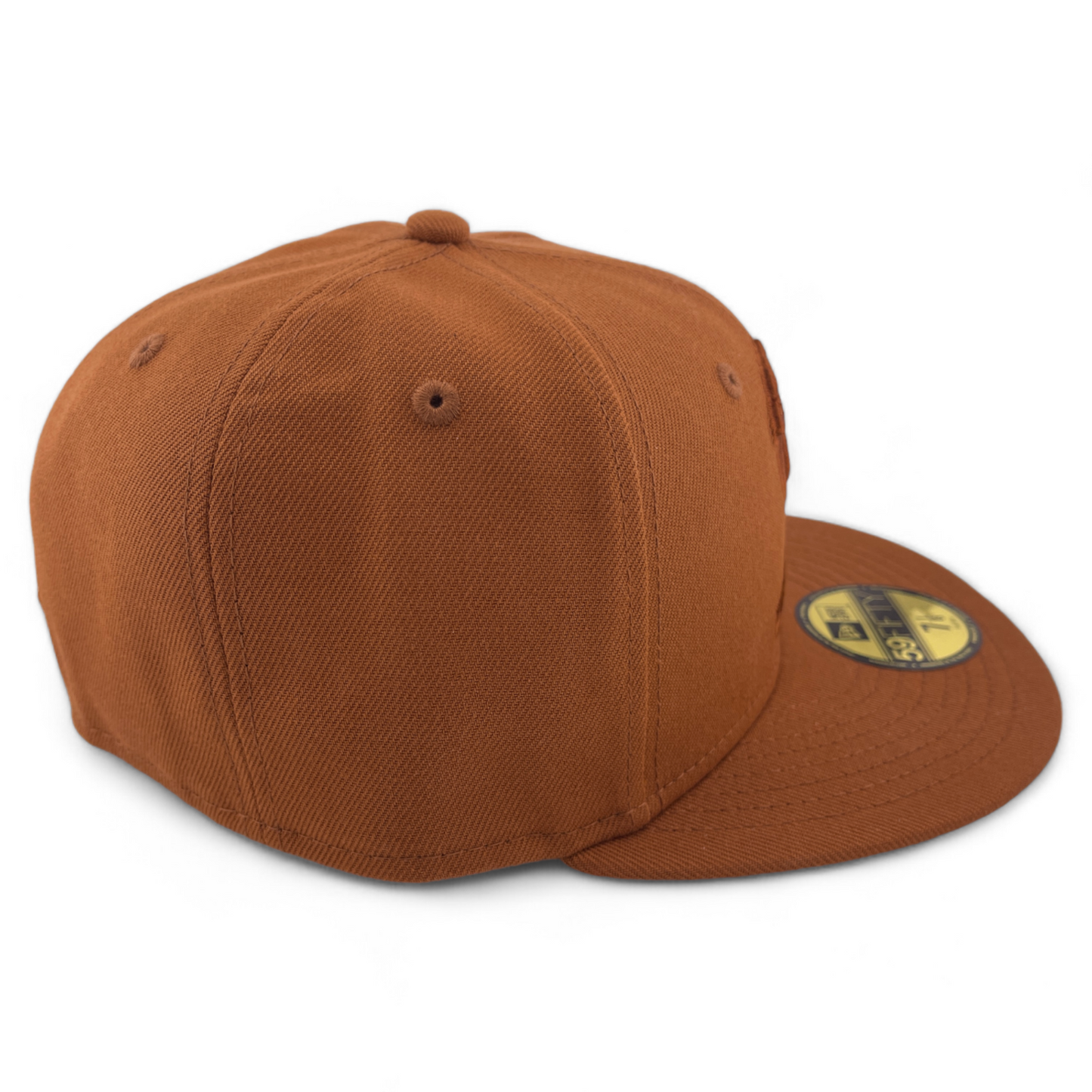 New Era St Louis Cardinals MLB Solid All Tan Color Pack 59FIFTY Fitted Hat Cap