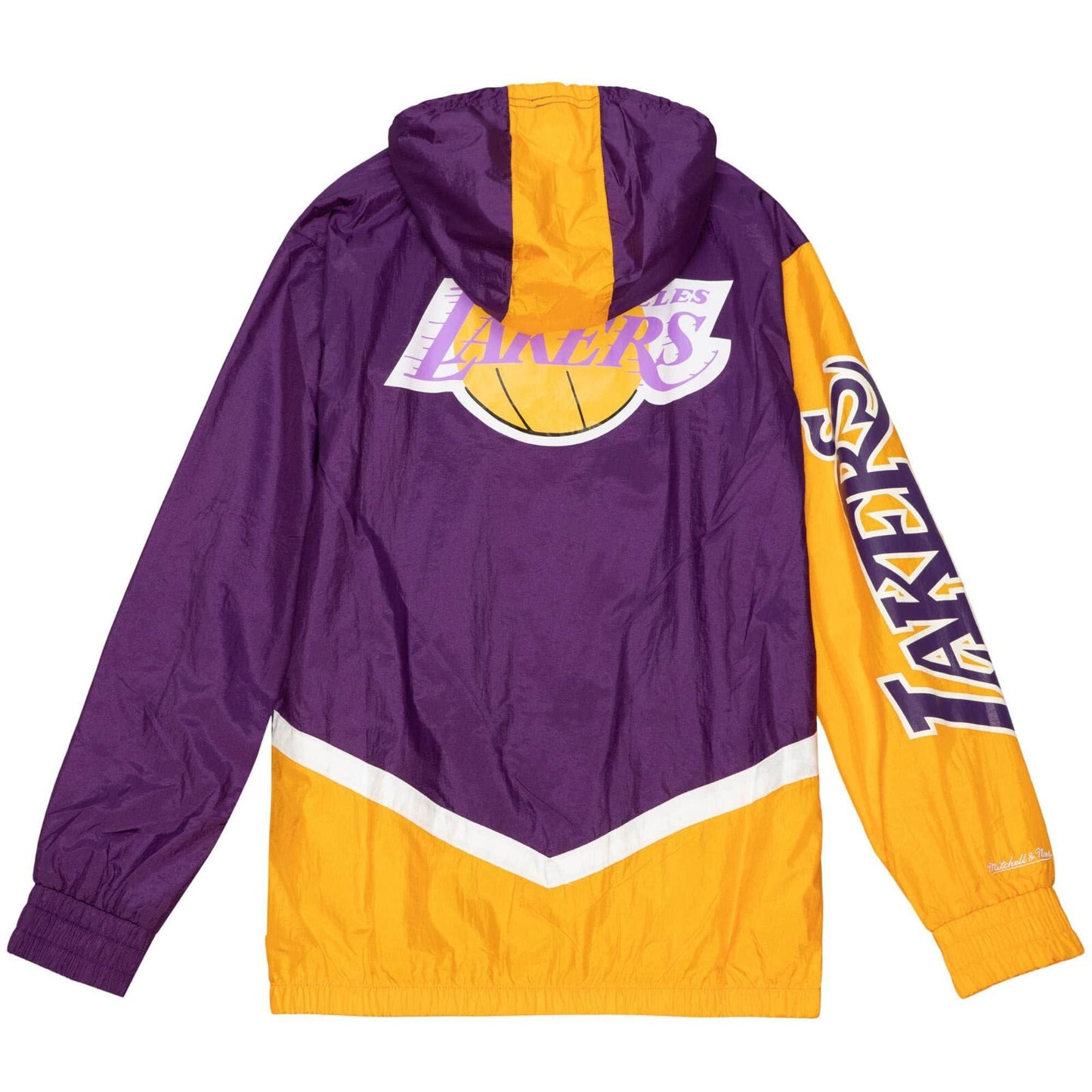 Mitchell & Ness Los Angeles Lakers Undeniable Full Zip Up Windbreaker Jacket