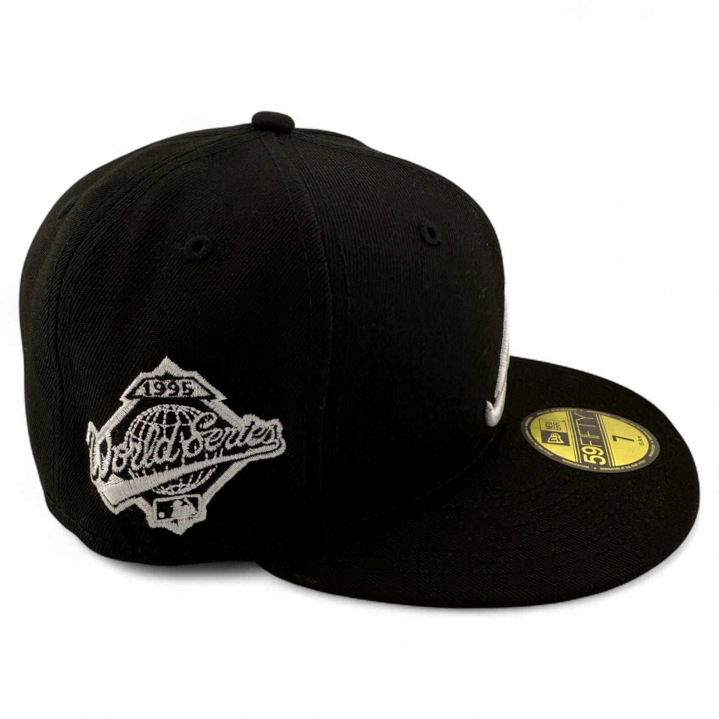 New Era Atlanta Braves MLB 1995 World Series Black/White 59Fifty Fitted Hat Cap